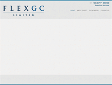 Tablet Screenshot of flexgc.com